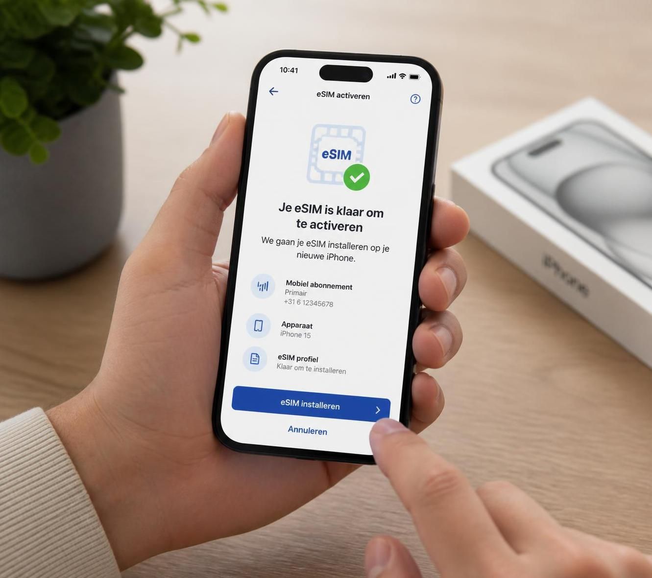 ontdek hoe je eenvoudig je esim kunt overzetten naar een nieuwe iphone met onze stap-voor-stap gids. volg de instructies en start snel met je nieuwe toestel.