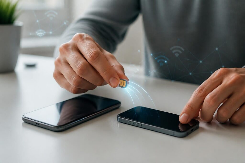 leer hoe je in 2026 eenvoudig je esim kunt overzetten naar een nieuwe telefoon met onze stapsgewijze gids. zorg voor een soepele overgang zonder gedoe!