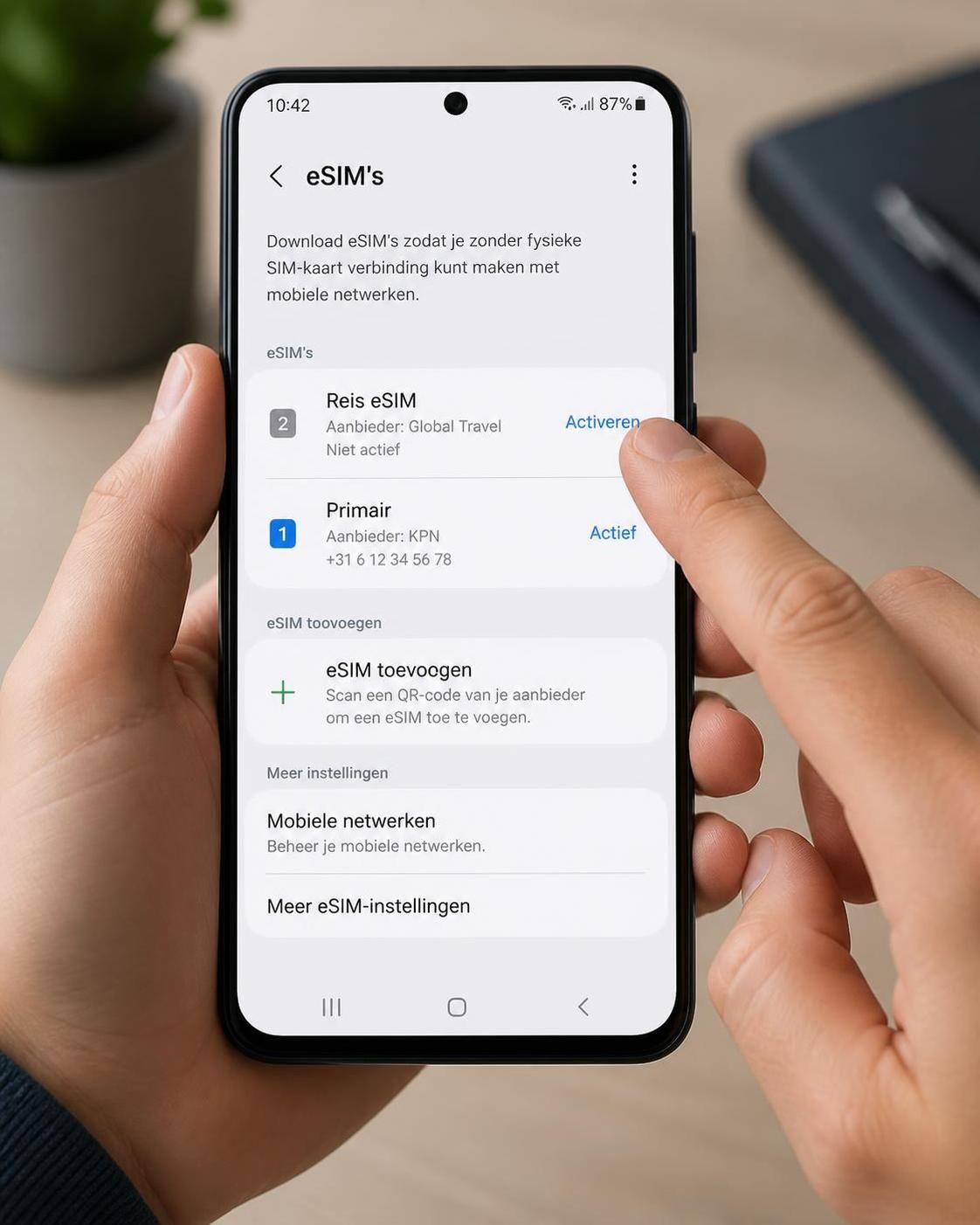 ontdek hoe je in 2026 eenvoudig je esim overstapt naar een nieuwe telefoon met onze stap-voor-stap gids. snel, veilig en zonder gedoe!