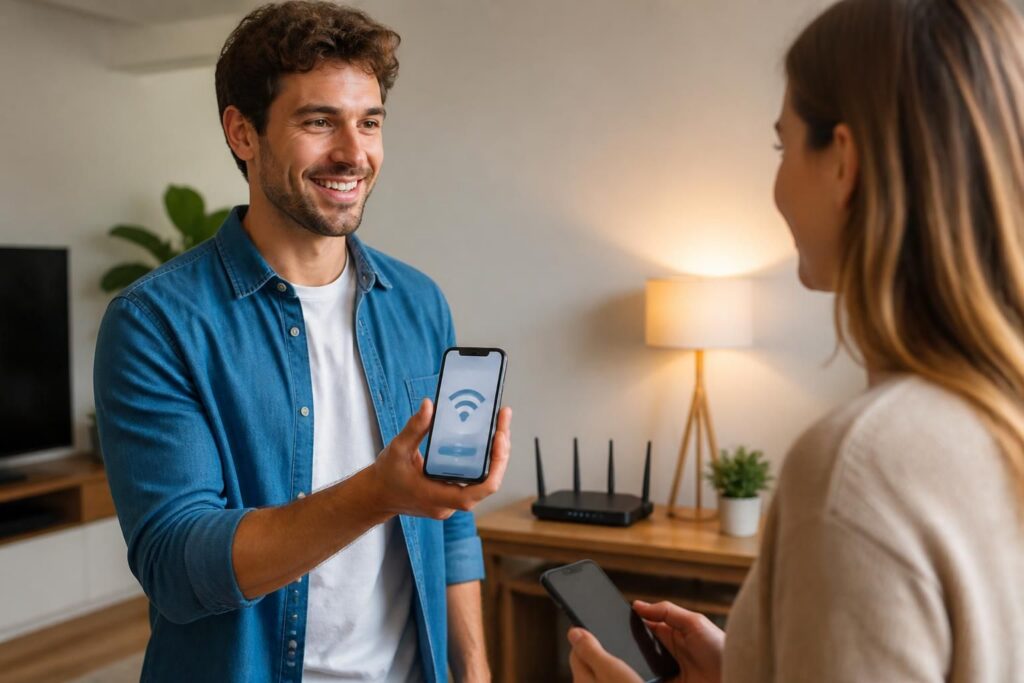 leer hoe je eenvoudig en snel je wifi-wachtwoord deelt met je iphone, zonder gedoe en met een paar simpele stappen.