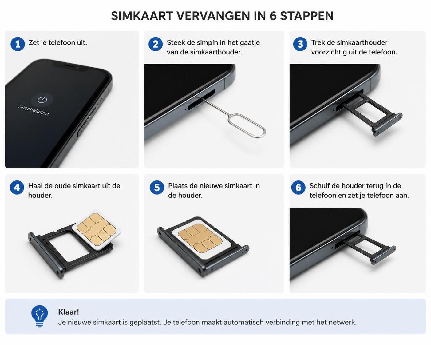 leer hoe je eenvoudig en snel je simkaart kunt vervangen met onze stap-voor-stap handleiding. bespaar tijd en voorkom complicaties bij het wisselen van je simkaart.