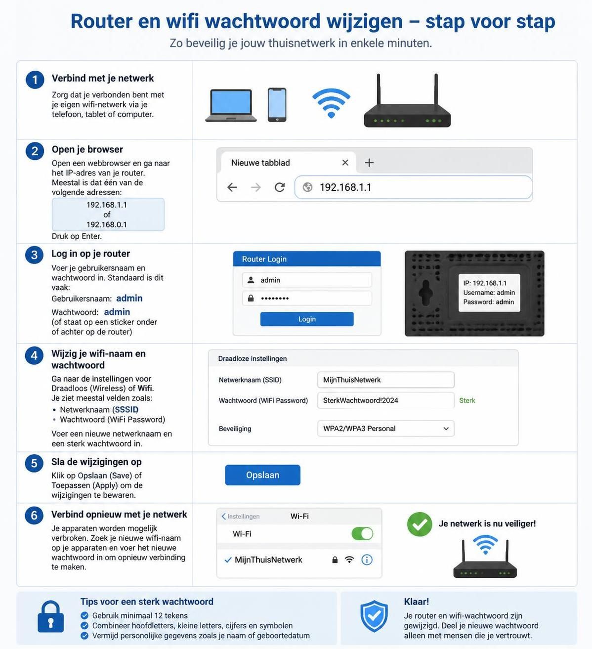 leer hoe je snel en veilig je wifi-wachtwoord kunt wijzigen om je netwerk te beschermen tegen ongeautoriseerde toegang.