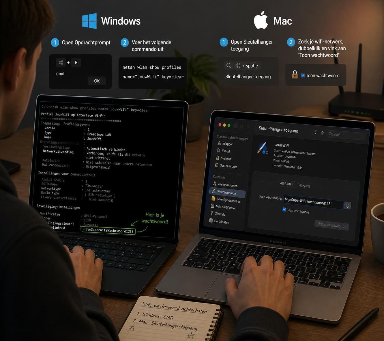 ontdek effectieve methodes om wifi wachtwoorden te achterhalen. leer stapsgewijze technieken en handige tips voor eenvoudig toegang tot wifi-netwerken.