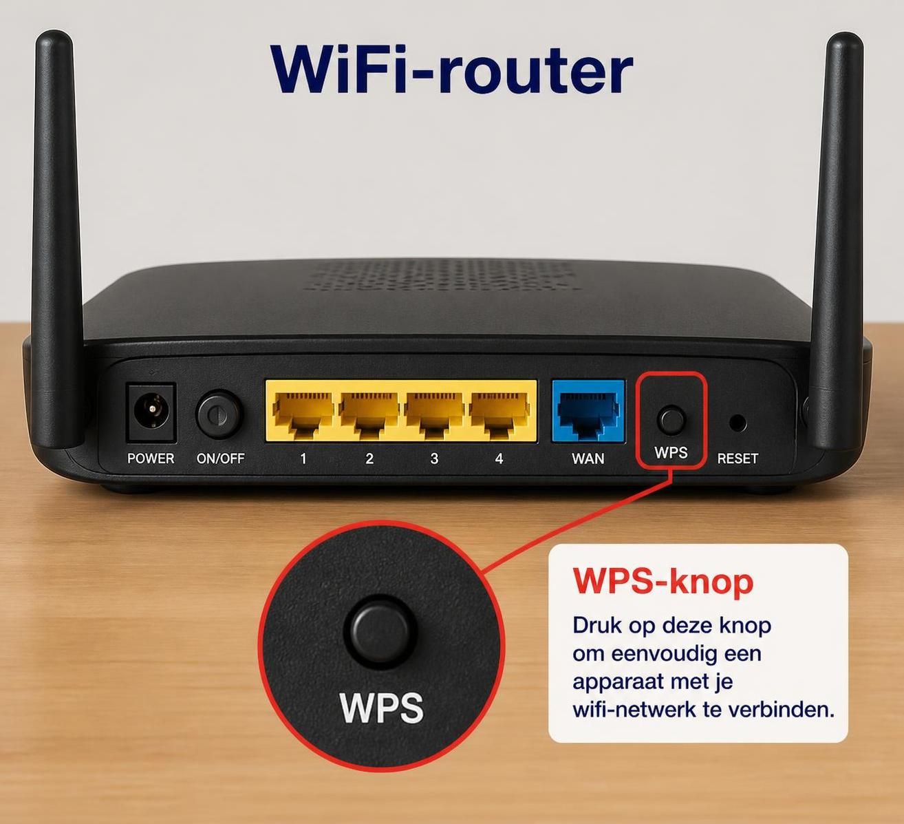 ontdek wat de wps-knop op je router is en leer hoe je deze veilig kunt gebruiken om eenvoudig verbinding te maken zonder je netwerk te compromitteren.