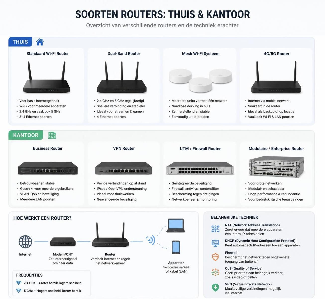 ontdek wat een router is en hoe deze werkt binnen je netwerk om apparaten te verbinden en internettoegang te beheren.