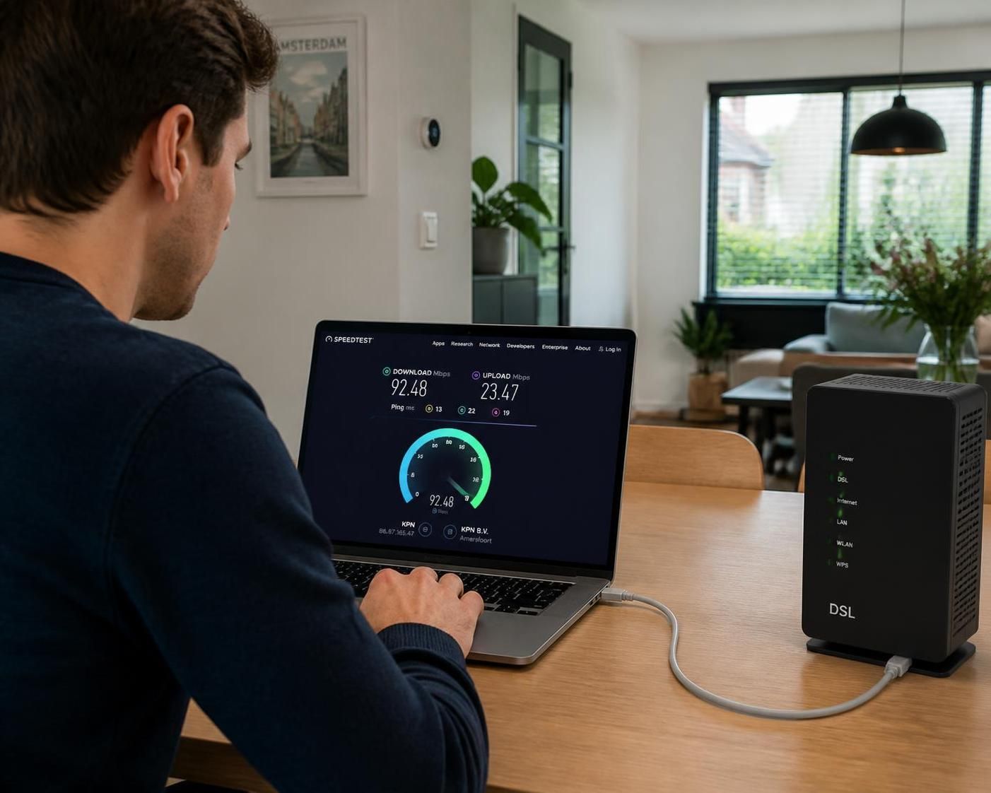 ontdek hoe je de beste resultaten behaalt met een speedtest voor dsl-internet en optimaliseer je internetverbinding eenvoudig.
