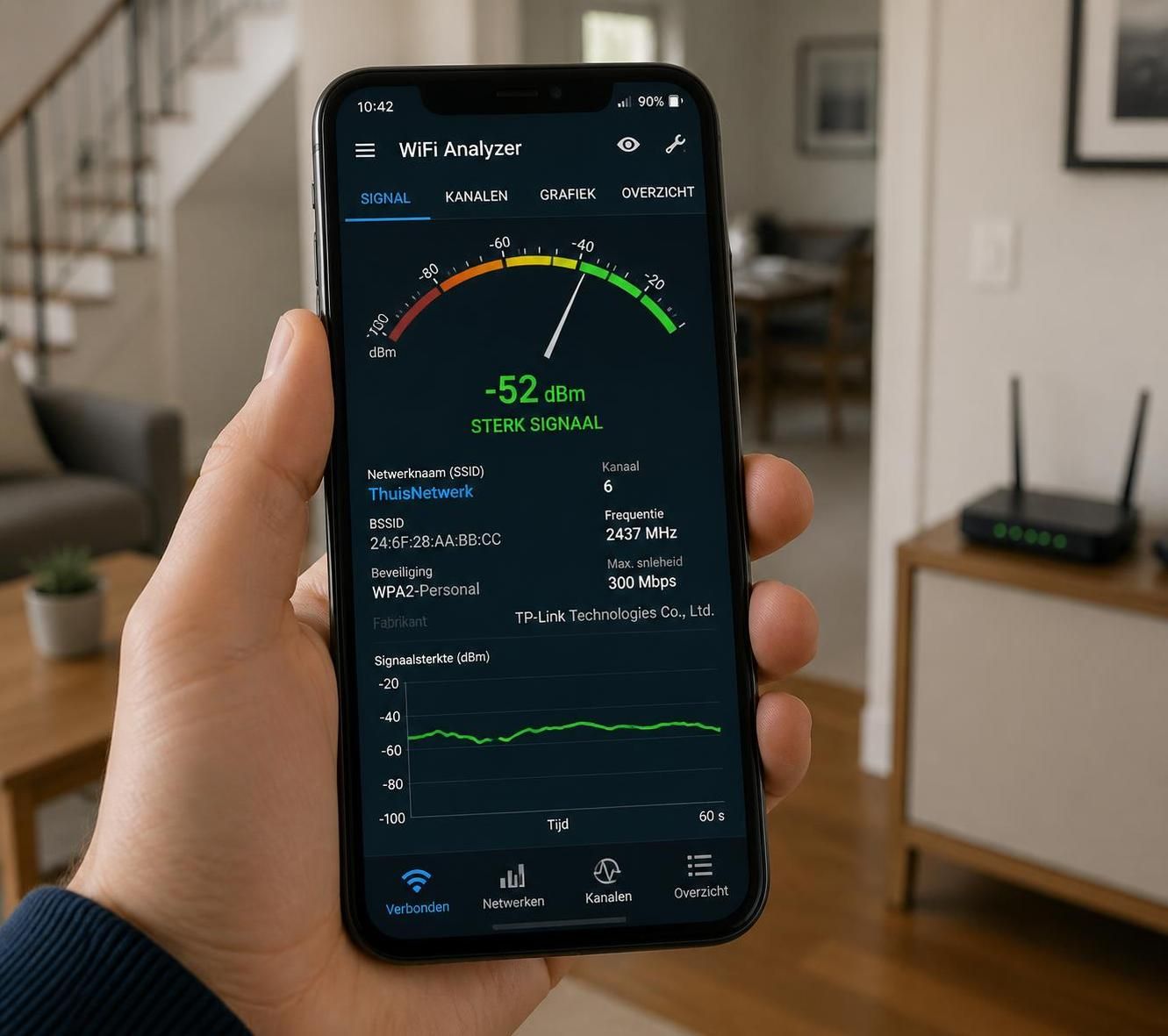 ontdek hoe een wifi-analyser werkt en waarom het essentieel is voor het optimaliseren van je draadloze netwerk voor betere prestaties en verbinding.