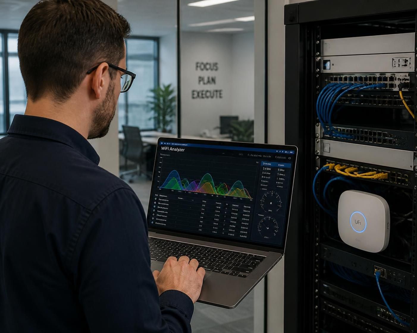 ontdek hoe een wifi-analyser werkt en waarom het essentieel is voor het optimaliseren van je draadloze netwerk en het oplossen van verbindingsproblemen.