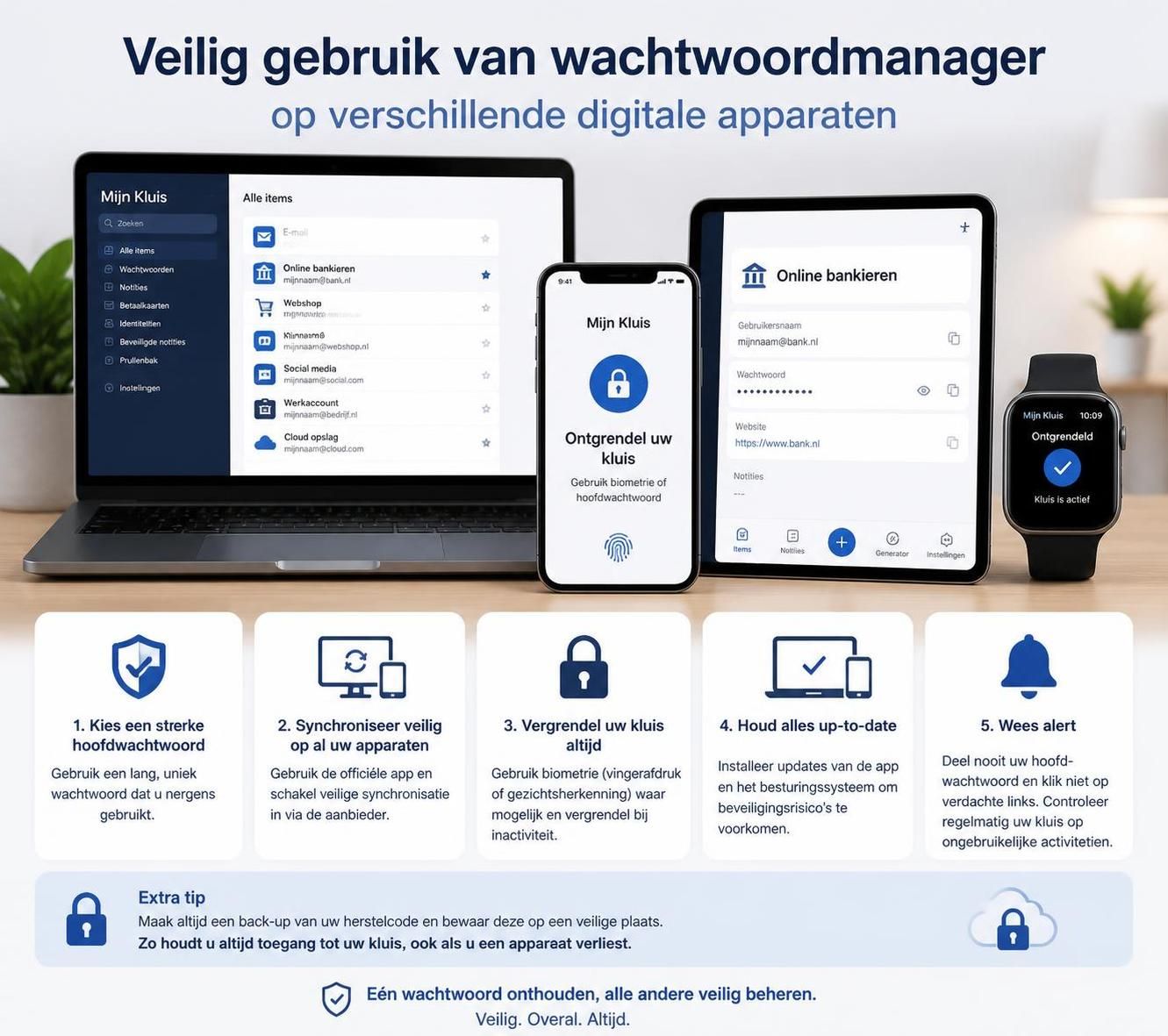 ontdek waarom een wachtwoordmanager onmisbaar is voor jouw online veiligheid en hoe het je helpt sterke wachtwoorden te creëren en beheren.