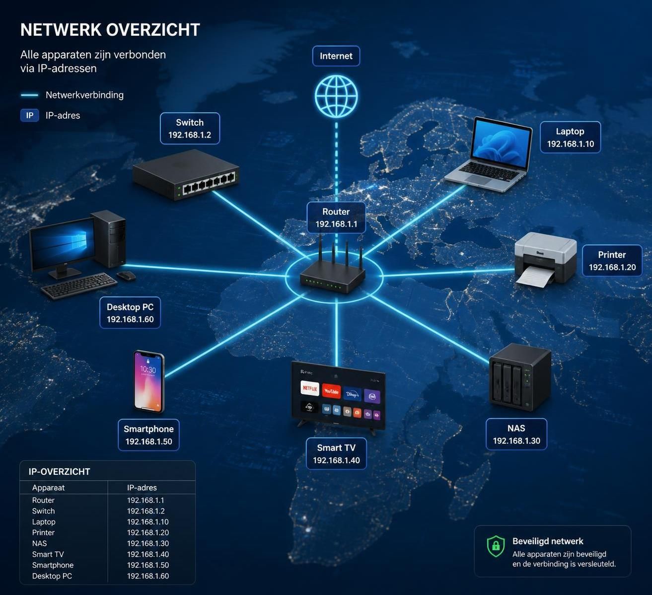 ontdek wat een ip-adres is, hoe het werkt en waarom het belangrijk is voor jouw internetverbinding.