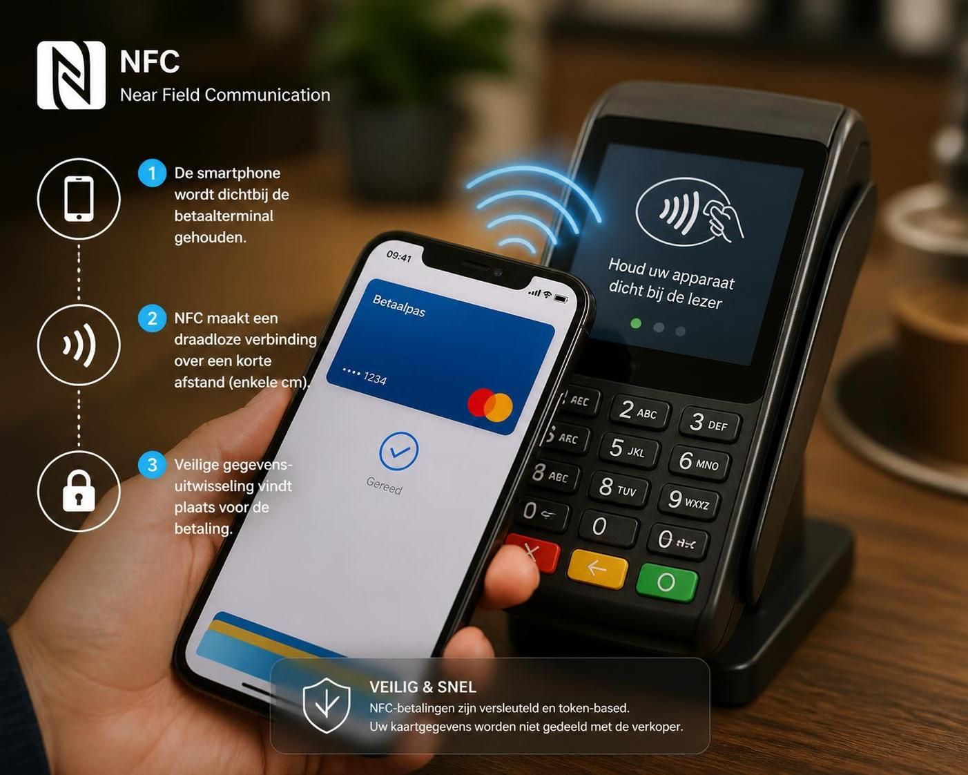 ontdek wat nfc is en hoe deze technologie werkt om draadloze communicatie tussen apparaten mogelijk te maken, eenvoudig en snel.